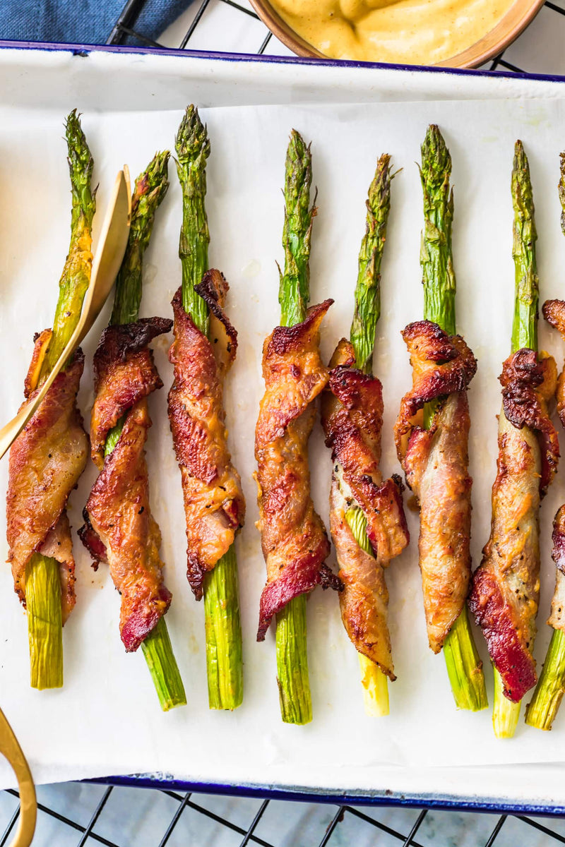 Bacon Wrapped Asparagus with Dijon – Act One Art