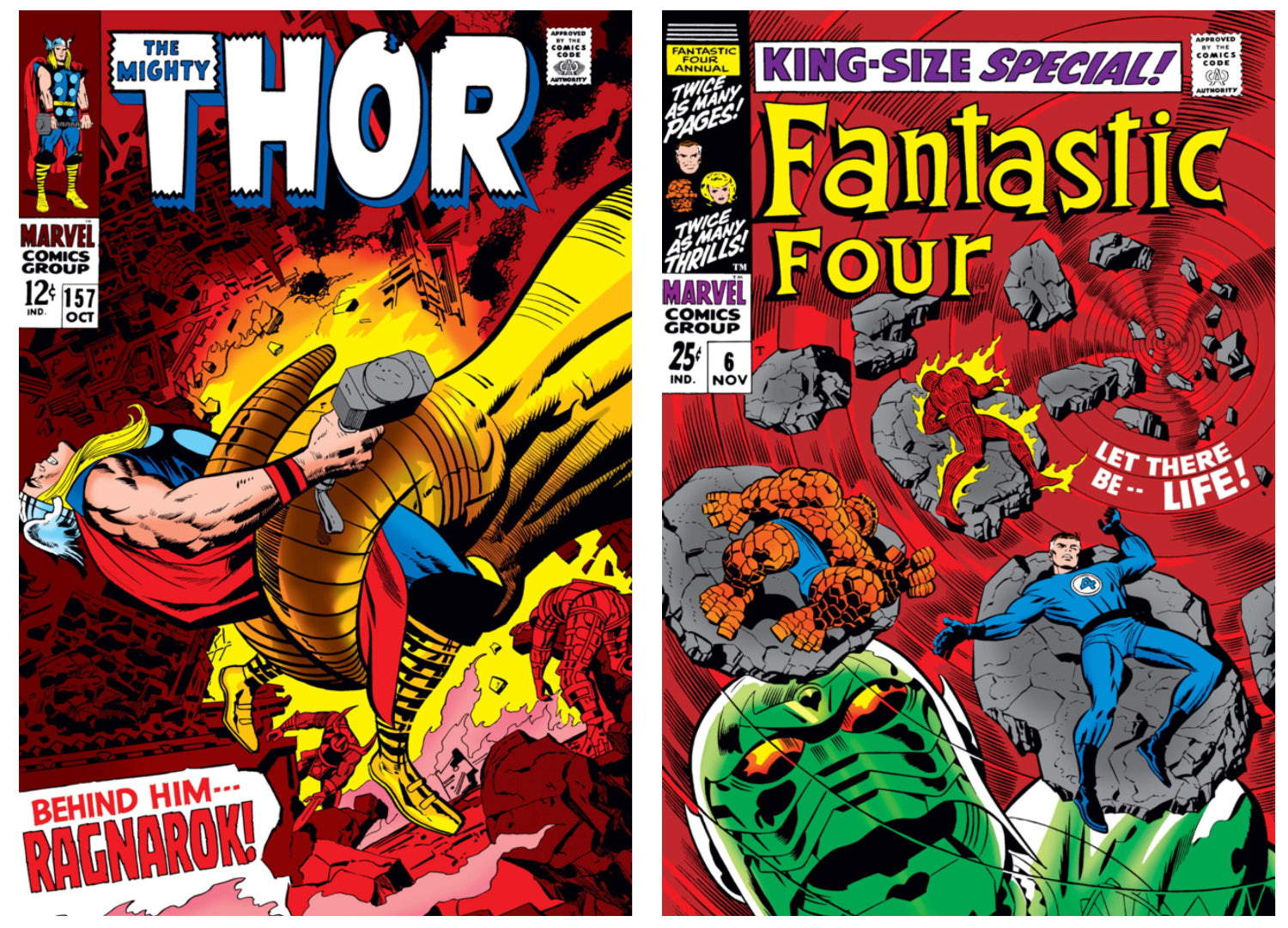 The Evolution of Marvel Cosmic, Part 7: Two New Cosmic Horror Bruisers, 1968