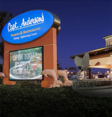 Dining Out Gulf Coast:  Capt. Anderson’s, Panama City Beach, FL