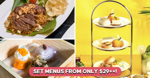 8 Restaurants In Singapore With Atas Set Menus From $29, Including Omakase And High Tea