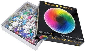 Large Round Jigsaw Puzzle (1000 Piece Puzzle) – Only $9!