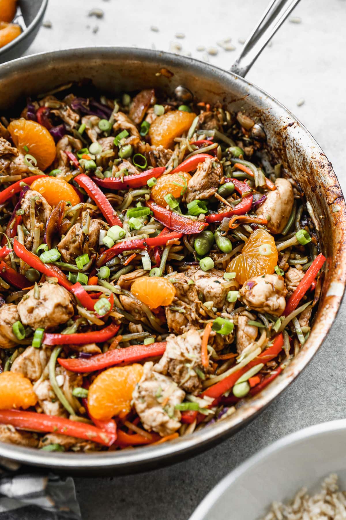 Sweet and Savory Chicken Stir Fry—With Mandarin Oranges!