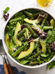 Roasted Asparagus and Avocado Salad