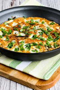 Asparagus Frittata with Fresh Mozzarella