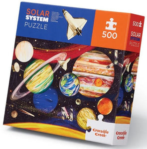 Crocodile Creek Family Puzzle Solar System, 500 Piece