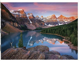 Buffalo Games Mountains On Fire 1000 Piece Jigsaw Puzzle: $9.97 (33% off)