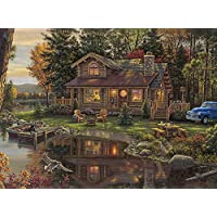 Buffalo Games Kim Norlien Peace Like a River 1000 Piece Jigsaw Puzzle only $4.99