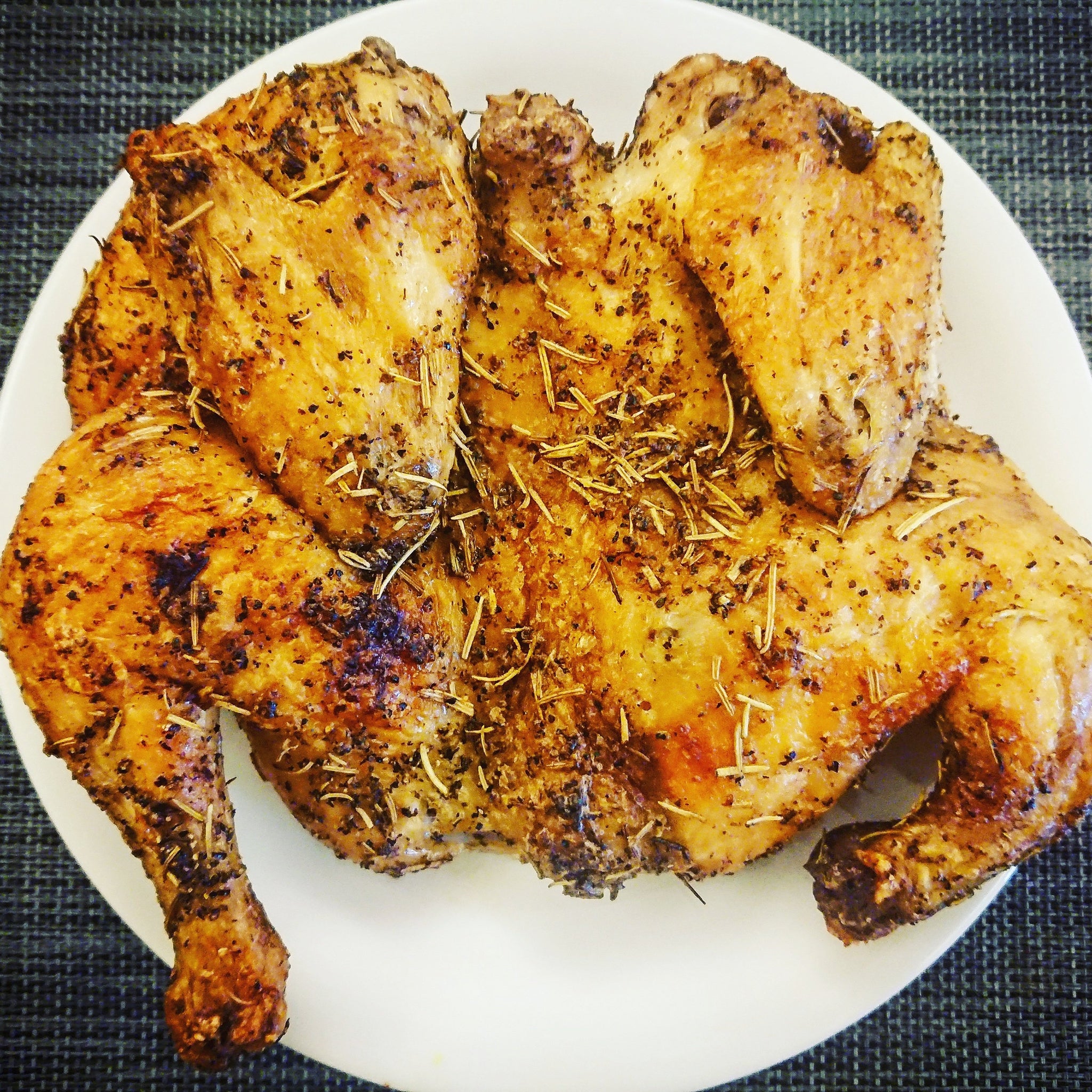 Roasted Chicken with Herbs Marinated