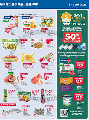 NTUC FairPrice Fresh Promotion 01 - 07 June 2023