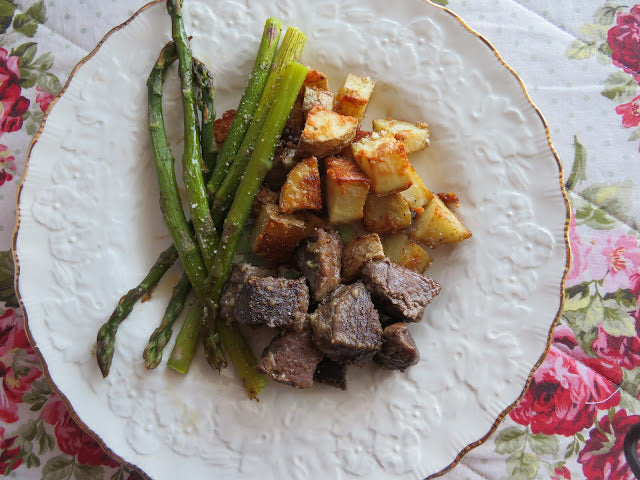 Sheet Pan Steak & Potatoes for Two