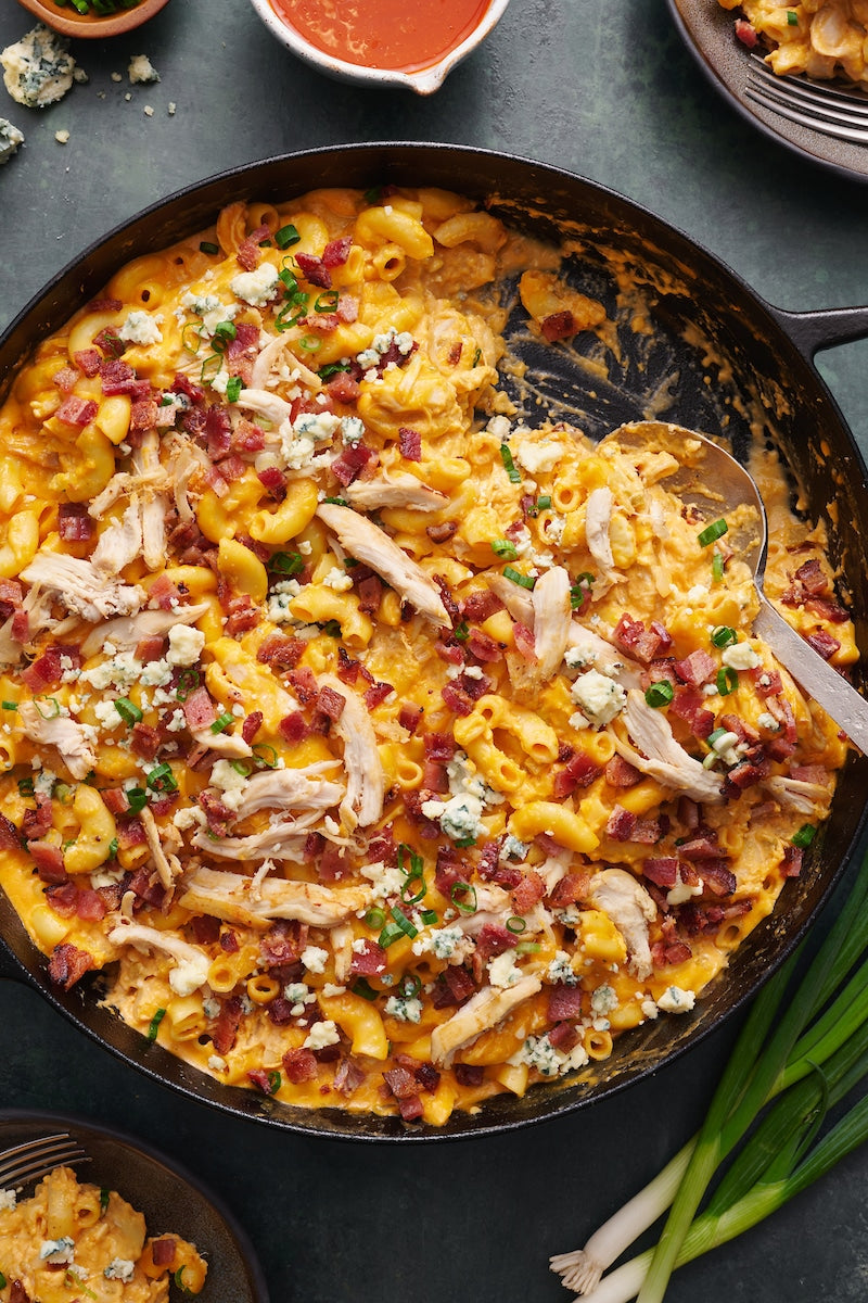 Buffalo Chicken Macaroni and Cheese