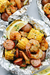 Shrimp Boil Foil Packets