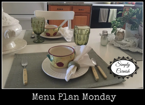 Menu Plan Monday - March 27, 2023