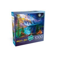 Buffalo Games Night & Day: Lake Moraine Journey Jigsaw Puzzle only $7.19