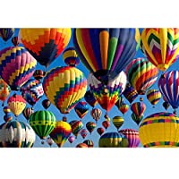 Carbrea 1000-Piece Hot Air Balloons Jigsaw Puzzle only $7.00