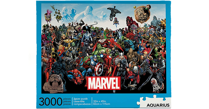Marvel Puzzle Cast 3000 Piece Jigsaw Puzzle – Just $18.89!