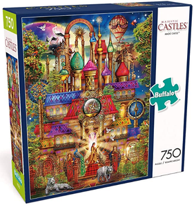 Buffalo Games Majestic Castles Magic Castle 750 Piece Jigsaw Puzzle – $9.97 (reg. $14.99), BEST price