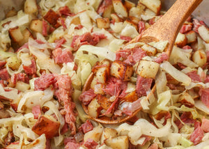 Cabbage and Corned Beef Hash