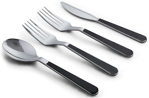 "Looks Like Real" disposable flatware deals at Amazon and Target