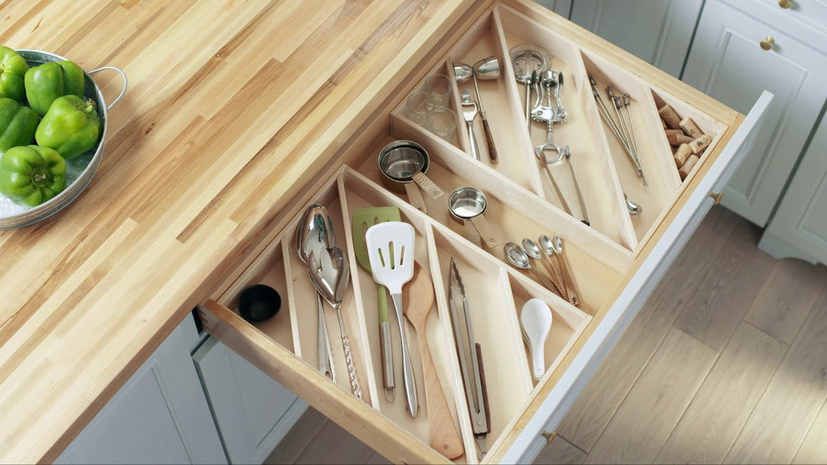 KraftMaid® Angled Utensil Drawer Organizers by KraftMaid (3 years ago ...