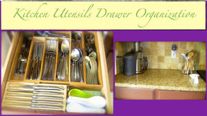 In this video, I give you a tour and show you how I organized the 4 drawers in my kitchen specifically for utensils - eating, cooking and serving