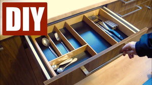 This time I am building a kitchen drawer organizer for silverware
