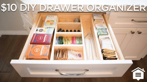 These organizers can be made for $10 or less, and make every drawer in your home a custom drawer! For more organization tips and tricks, listen to our latest ...