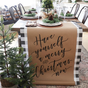 How to Design a Rustic & Natural Christmas Table