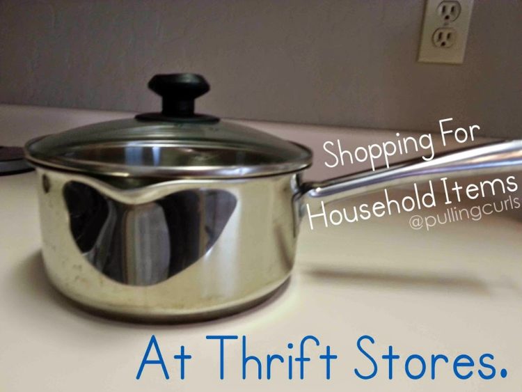 How to Buy Household Items at Thrift Stores