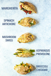 The Best Stuffed Chicken Best {5 Flavours!}
