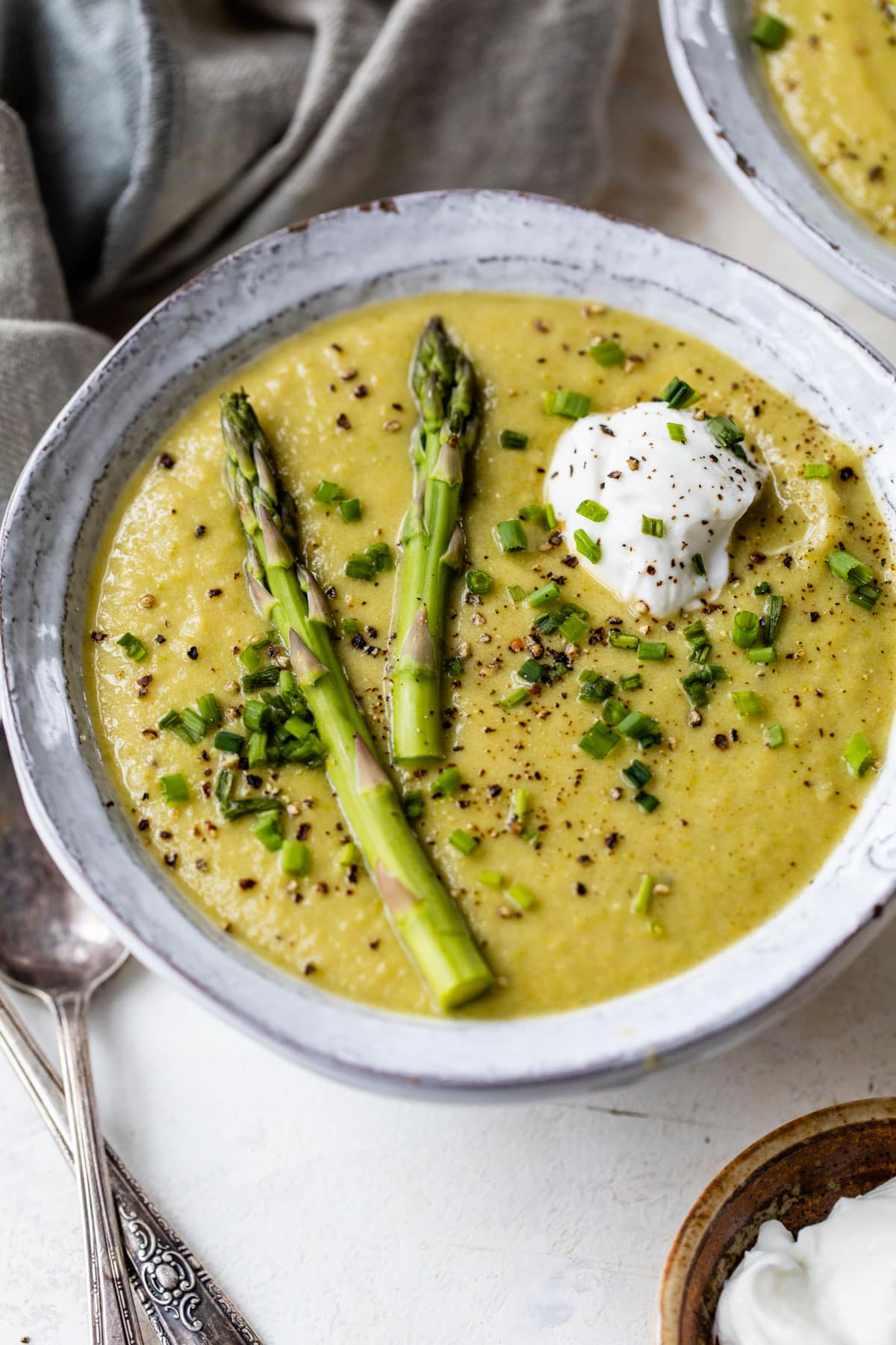 Hello Spring. Hello Asparagus Soup!