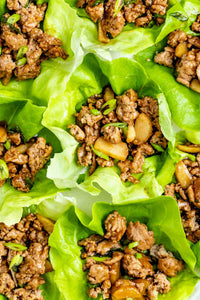 5-Ingredient Ground Turkey Lettuce Wraps