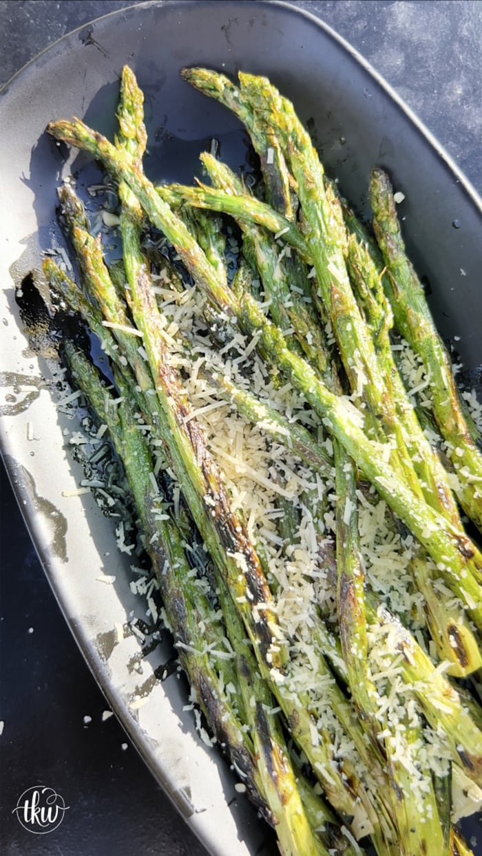 How To Perfectly Grill Italian Parmesan Asparagus