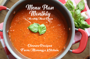 February Menu Plan