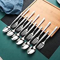 Baerfo 12-Pieces Stainless Steel Silverware Flatware Set only $10.99