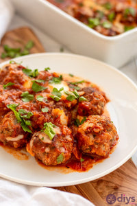 Cook Baked Cheesy Keto Meatballs Recipe for a Delicious Dinner