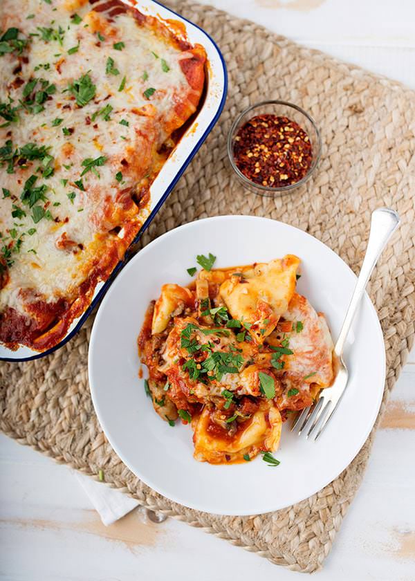 Easy Ravioli Lasagna