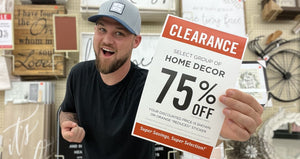 75% Off Hobby Lobby Home Decor Clearance (In-Store Only)