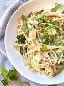 Roasted Vegetable Alfredo + Giveaway