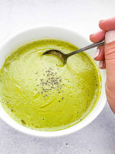 Keto Cream of Asparagus Soup