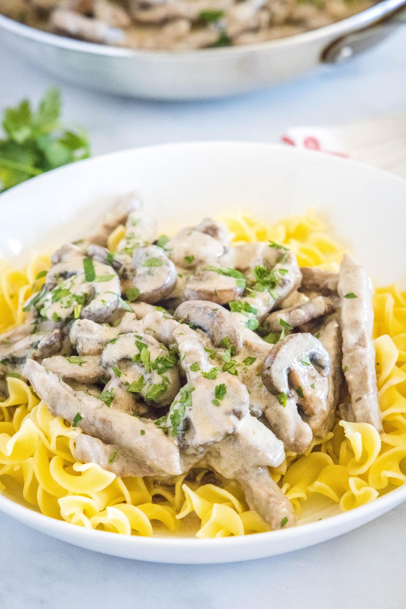 Beef Stroganoff