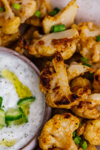 Skinny Baked Cauliflower Wings