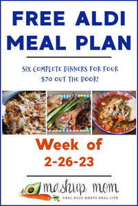 Free ALDI Meal Plan week of 2/26/23