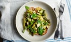 Broad beans with cream and dill, courgette cakes and panko prawns – Nigel Slater’s early summer recipes