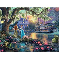 Thomas Kinkade Disney Dreams The Princess and The Frog Jigsaw Puzzle only $6.00