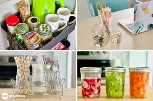 11 Creative Organizing Tips For People Who Love Mason Jars