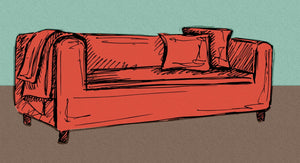 My New Home. My New Life. My Old Couch. Now, Time to Tell the Kids.