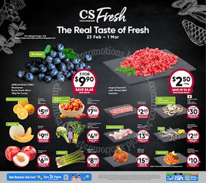 Cold Storage CS Fresh Fresh Promotion 23 February - 01 March 2023