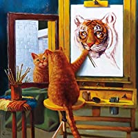 300-Pieces Buffalo Games Norman Catwell Jigsaw Puzzle only $4.72