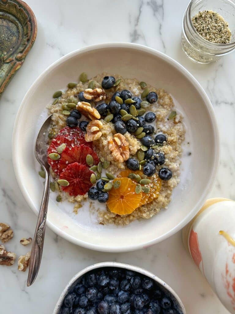 Quinoa Breakfast Bowl and more GF/DF Ideas